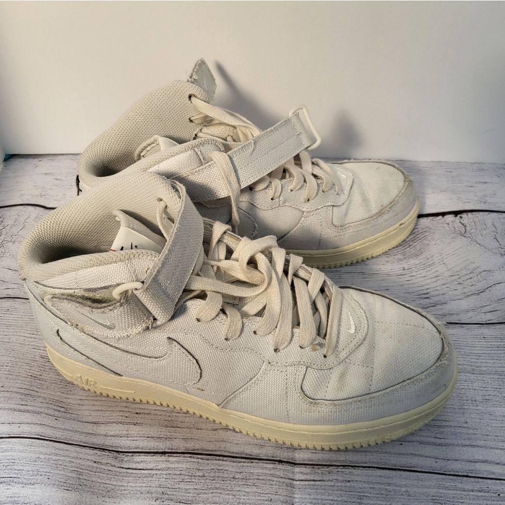 Nike Air Force 1 '07 Mid LX Summit White Canvas DZ4866-121 Women's Size … - Picture 2 of 10